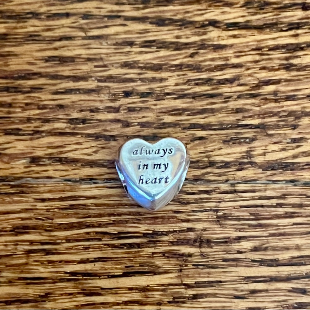 Pandora Always In My Heart Silver/14K Retired 791523CZ - Picture 3 of 8